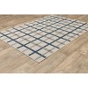 Oriental Weavers Torrey 7150H Light Grey/ Blue Indoor/Outdoor Area Rug - 1'10" x 3'9" - 2 of 4