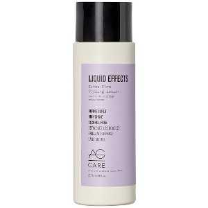 AG Care LIQUID EFFECTS Extra-Firm Styling Lotion (8 oz) Define Hair Curls, High Shine, Alcohol-Free - 1 of 4
