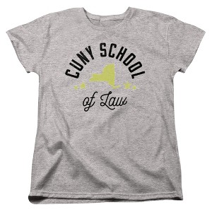 Women's Cuny School Of Law Stars T-Shirt - 1 of 4