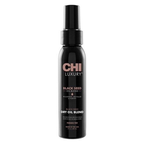 Chi Luxury Black Seed Dry Oil Blend | Nourishing Hair | Creates Smooth & Shiny Hair | Sulfate Paraben | Cruelty Free - (3 oz) - image 1 of 4