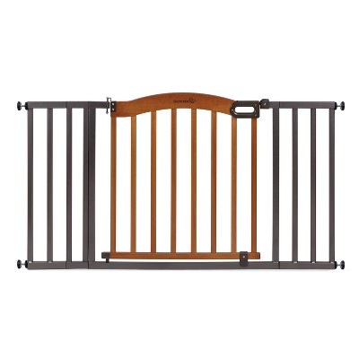 Photo 1 of Summer Decorative Wood & Metal Pressure Mounted Dog Gate