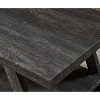 NicBex Wood Coffee Table with 2-layer Storage Shelf, Rectangle Center Dining Table with Wood Grain, Coffee Tables for Living Room, Bedroom - 2 of 4
