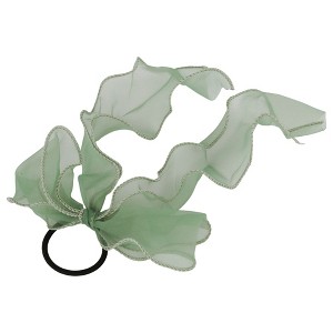 Unique Bargains Women's Classic Fashion Bow Hair Scrunchies 1 Pc - 1 of 3
