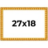 PosterPalooza | 27x18 Bamboo Picture Frame, UV Acrylic, 4 Finishes - Brown, Black, Gold, and Natural - 2 of 4