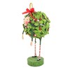 Lori Mitchell 6.5 Inch Christmas Kisses Holly Ball Berries Figurines - 3 of 3
