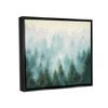 Stupell Industries Abstract Pine Forest Landscape with Mist Green Painting - 3 of 4