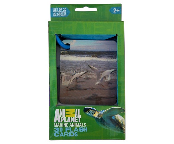 Smart Play Animal Planet Marine Animals 3D Flash Card