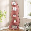 Tribesigns 70" 5-Tier Corner Shelf - 2 of 4