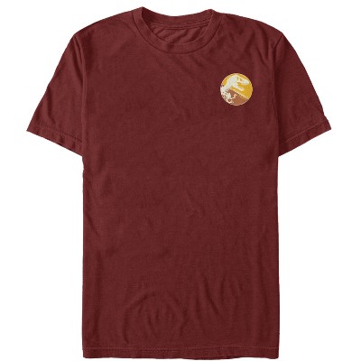 Men's Jurassic Park T. Rex Logo Badge T-shirt : Target