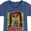 Girls' - LOL Surprise! - Fierce Graffiti Fitted Short Sleeve Graphic T-Shirt - 2 of 4