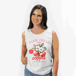 Simply Sage Market Farm Fresh Apples Garment Dyed Tank - 1 of 3