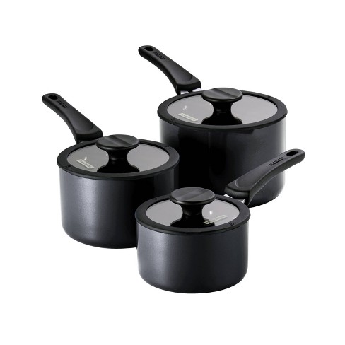 Tramontina Nesting 6 PC Stainless Steel Tri-Ply Clad Sauce and Stock Pot Set 80116/048DS