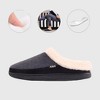 Alpine Swiss Paul Mens Memory Foam Fleece Clog Slippers House Shoes - 2 of 4