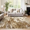 COZONY Washable Abstract Rug, Modern Marble Print Low Pile Carpet for Living Room and Office - 4 of 4