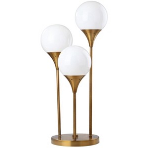 Marzio Table Lamp - Brass Gold - Safavieh. - 1 of 4