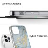 SaharaCase Marble Series Case for Apple iPhone 13 Pro Max Blue/Gold (CP00163) - 3 of 4