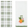 The Lakeside Collection Set of 2 Embroidered Tropical Kitchen Towels - 2 of 4