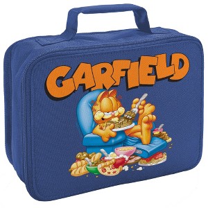 Garfield Pile Of Food Insulated Soft Sided Lunch Box - 1 of 4