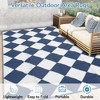Meiyiu Outdoor Rug for Patios Clearance,Waterproof Mat,Large Outside Carpet,Reversible Plastic Straw Camping - 2 of 4