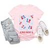 Simply Sage Market America Cherries Stripe Short Sleeve Tee - 3 of 4