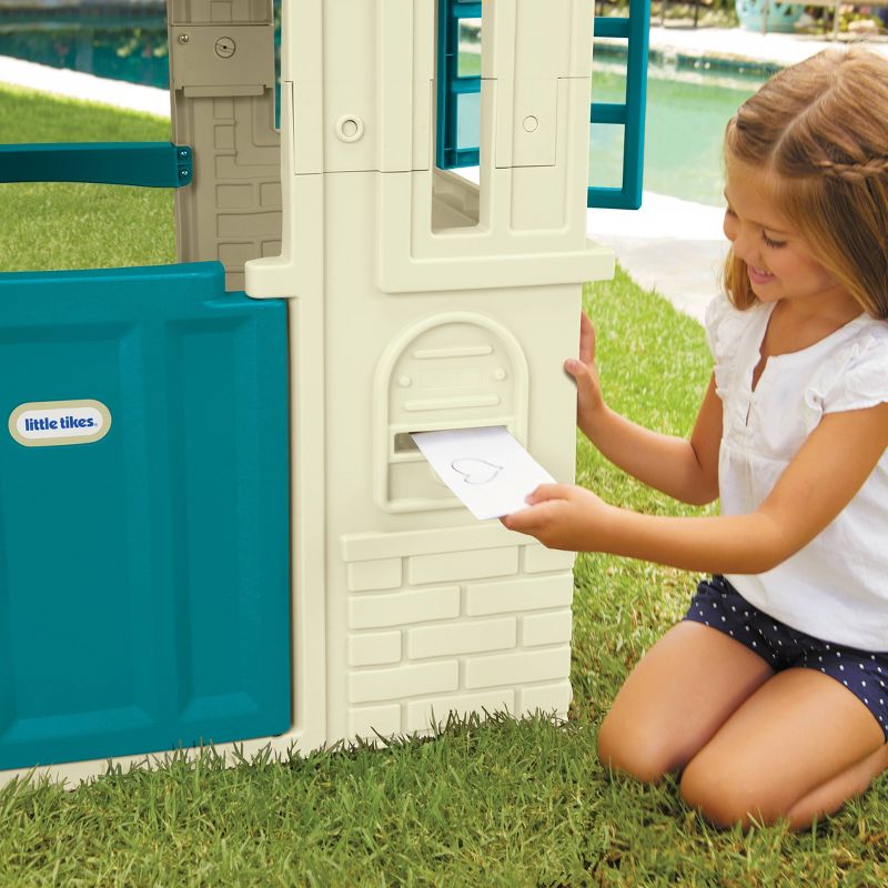 Little Tikes Small Cape Cottage Refresh Playhouse - Blue, 4 of 14