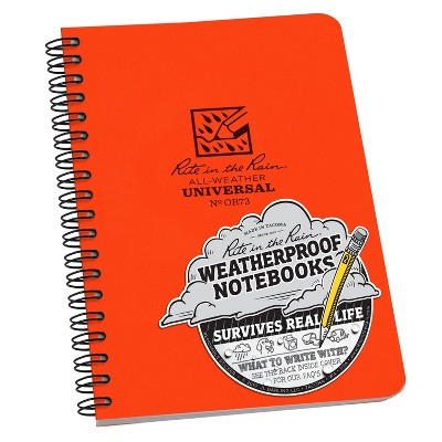 1 Subject Special Rule All Weather Spiral Notebook Orange - Rite in the Rain