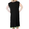 HAPPY BAY Women's Summer Vacation Beachwear Swim Suit Loose Bathing Suit Swim Beach Cover-up Dress Robe X-Large-XX-Large Black Solid - 2 of 4