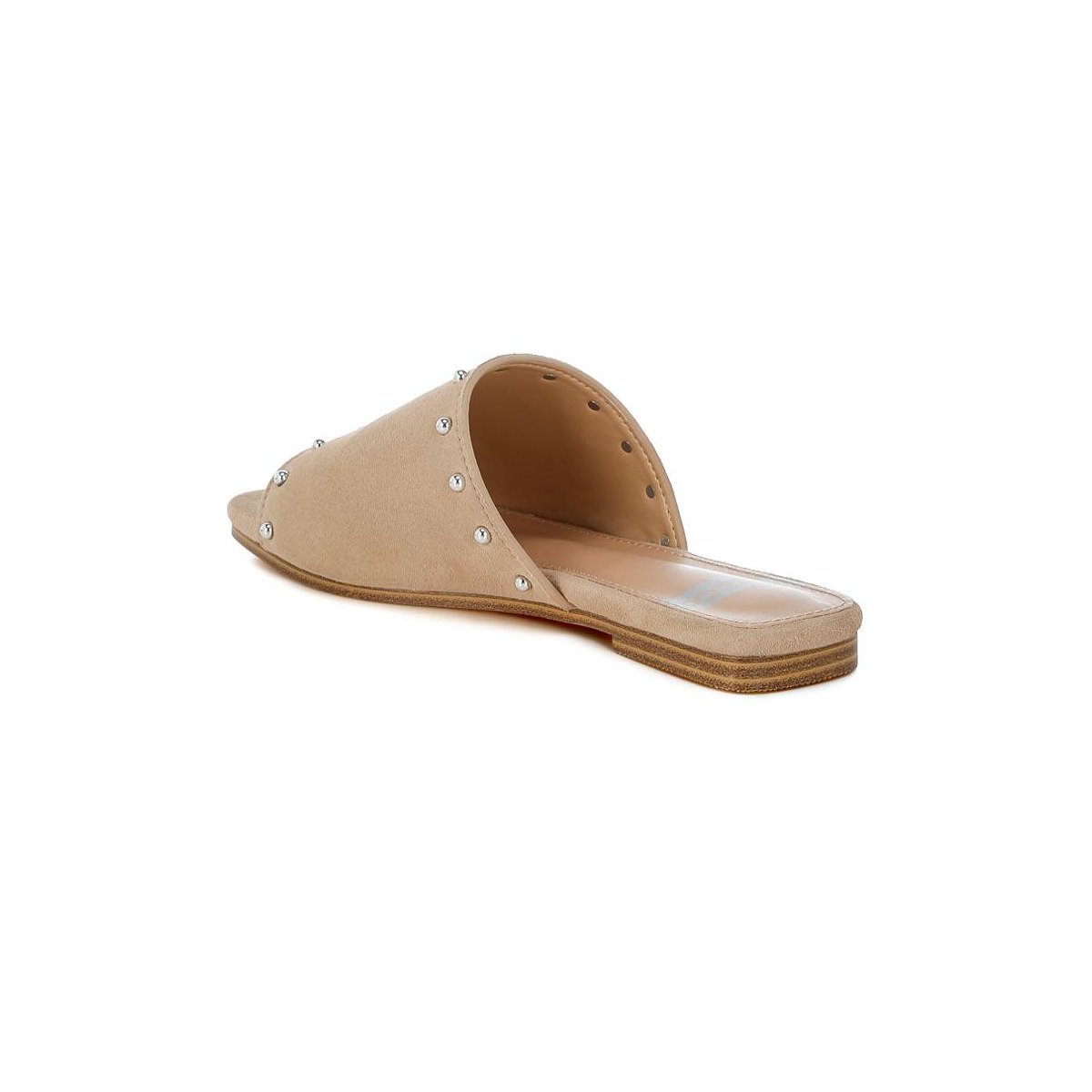 Обувь Rag & Co Womens Odalia Soft Suede Leather Studded Flats 9 — фото 3