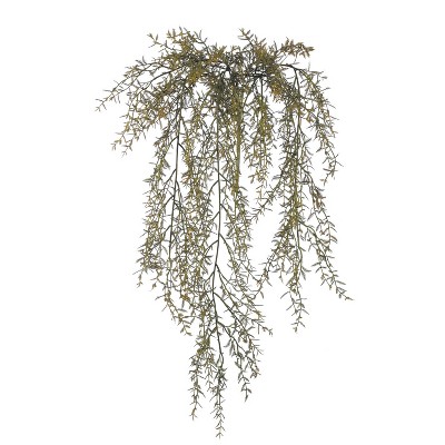 Sullivans Artificial Coral Leaf Fern Vine 24"H Green