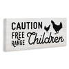 Stupell Industries Caution Free Range Children Canvas Art, 30" x 13" - 2 of 4