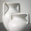 Sullivans Bisque Ceramic Handled Ceramic Urn Set of 2, 9"H & 6"H White - 2 of 4