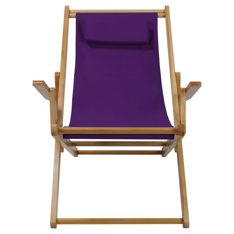 Sling Chair Natural Frame - Flora Home, 6 of 7