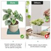 Unique Bargains Ceramic Durable Indoor Decorative Plant Saucer 2 Pcs - 4 of 4