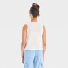 Girls' Bow Front Sweater Vest - Cat & Jack™ Cream - 2 of 3