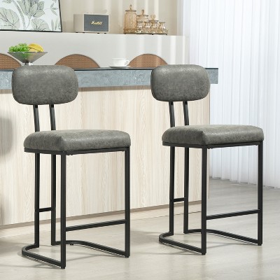Finnhomy Counter Height 26" Bar Stools Set of 2