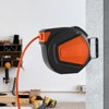 VEVOR Retractable Air Hose Reel, 3/8 IN x 50 FT Hybrid Air Hose Max 300PSI - 2 of 4