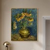 Art Remedy Vincent van Gogh - Imperial Fritillaries Van Gogh Classic Fields and Floral Wall Art Framed - 2 of 4