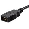 Monoprice USB 2.0 Extension Cable - 3 Feet - Black | Type-A Male to USB Type-A Female, 28/24AWG, Gold Plated Connectors - 3 of 4