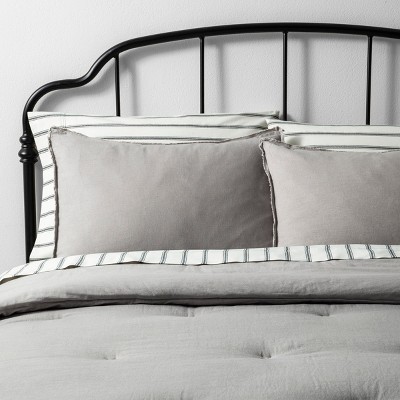 target grey comforter set