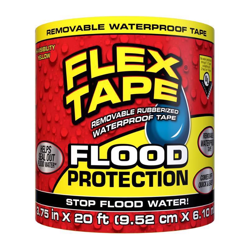 Flex Seal Family of Products Flood Protection 3.75 in. W X 20 ft. L Yellow Waterproof Repair Tape, 1 of 2