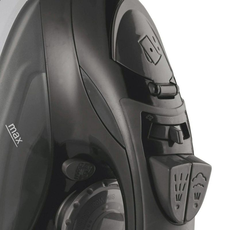 Brentwood Corded Plug-In Steam Iron With Auto Shut-OFF in Black, 2 of 4