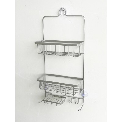 Command Metal Shower Caddy Satin Nickel : Target