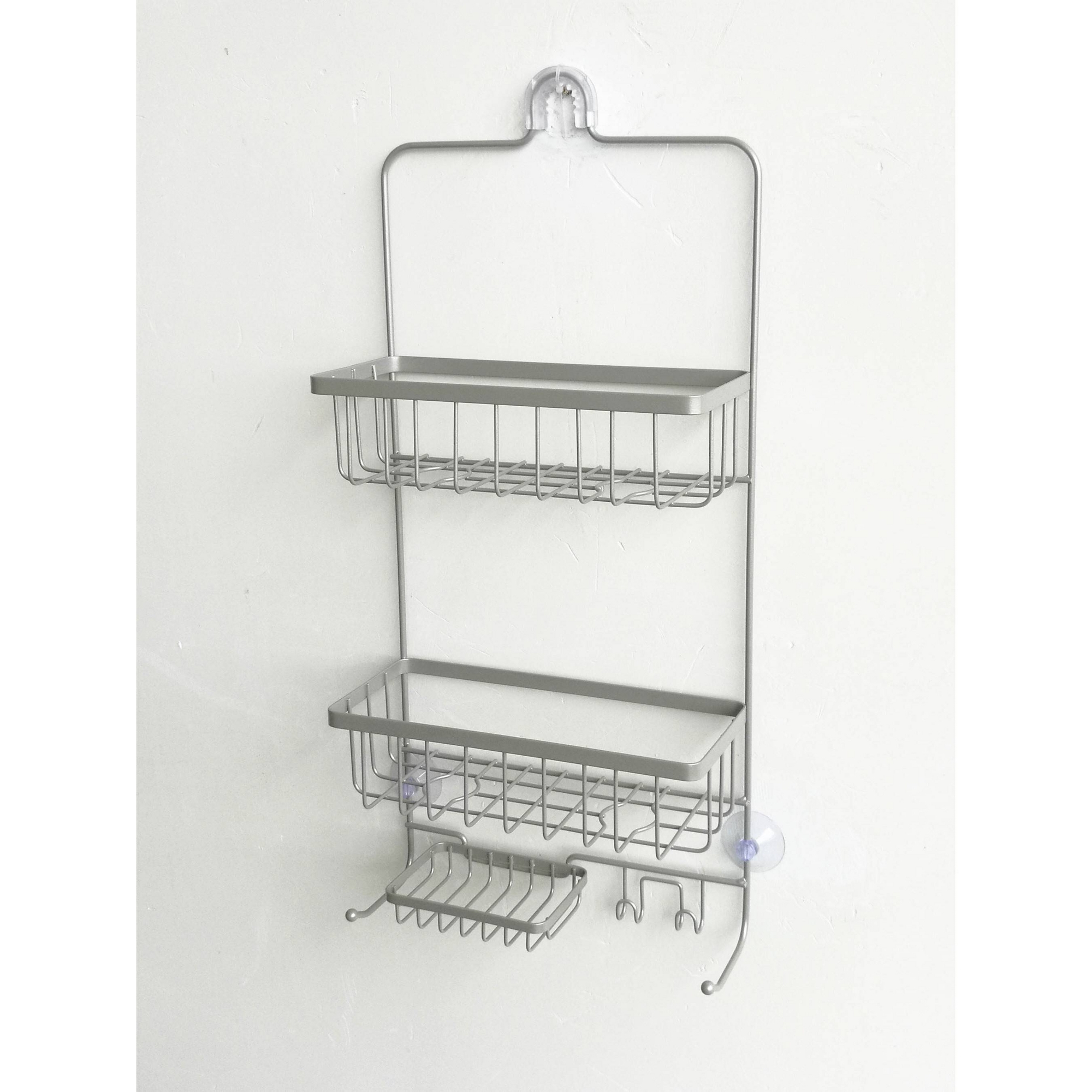 Bathroom Shower Caddy Brushed Nickel - Threshold™