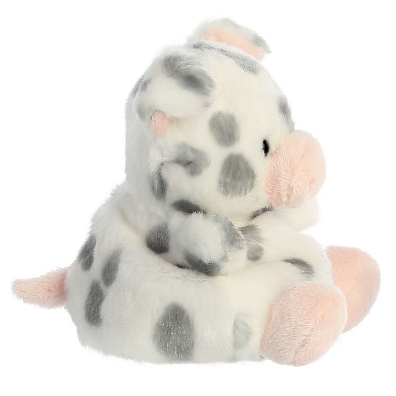 Aurora Palm Pals 5" Piggles Spotted Piglet White Stuffed Animal, 3 of 5