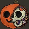 Junior's Design By Humans Halloween Anatomy By ppmid T-Shirt - 2 of 2