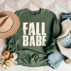 Fall Babe Distressed -  Women's Graphic Sweatshirt - 3 of 4