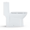 Elongated One-Piece Toilet w/Soft-Close Seat, Ceramic & PP, White, Multiple Styles - 2 of 4