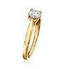 Ross-Simons 0.50 Carat Lab-Grown Diamond Solitaire Ring in 18kt Gold Over Sterling - 3 of 4