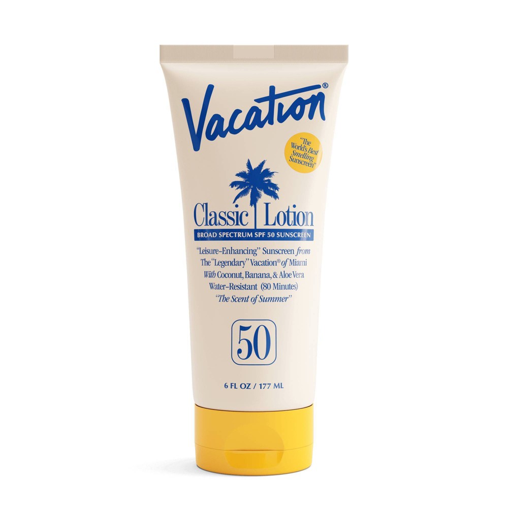Photos - Sun Skin Care Vacation Classic Sunscreen Lotion - SPF 50 - 6 fl oz