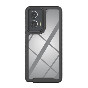 SAHARA - Raider Series Rugged Case for Motorola G Stylus 5G (2024) - Clear/Black - 1 of 4